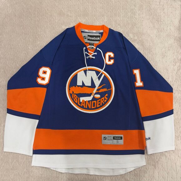 NHL New York Islanders John Tavares #91 Reebok Men's Blue Jersey Size S - Picture 1 of 10